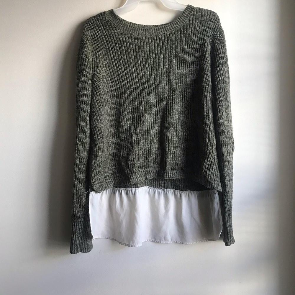 Faded Glory Knitted Long Sleeve Sweater
